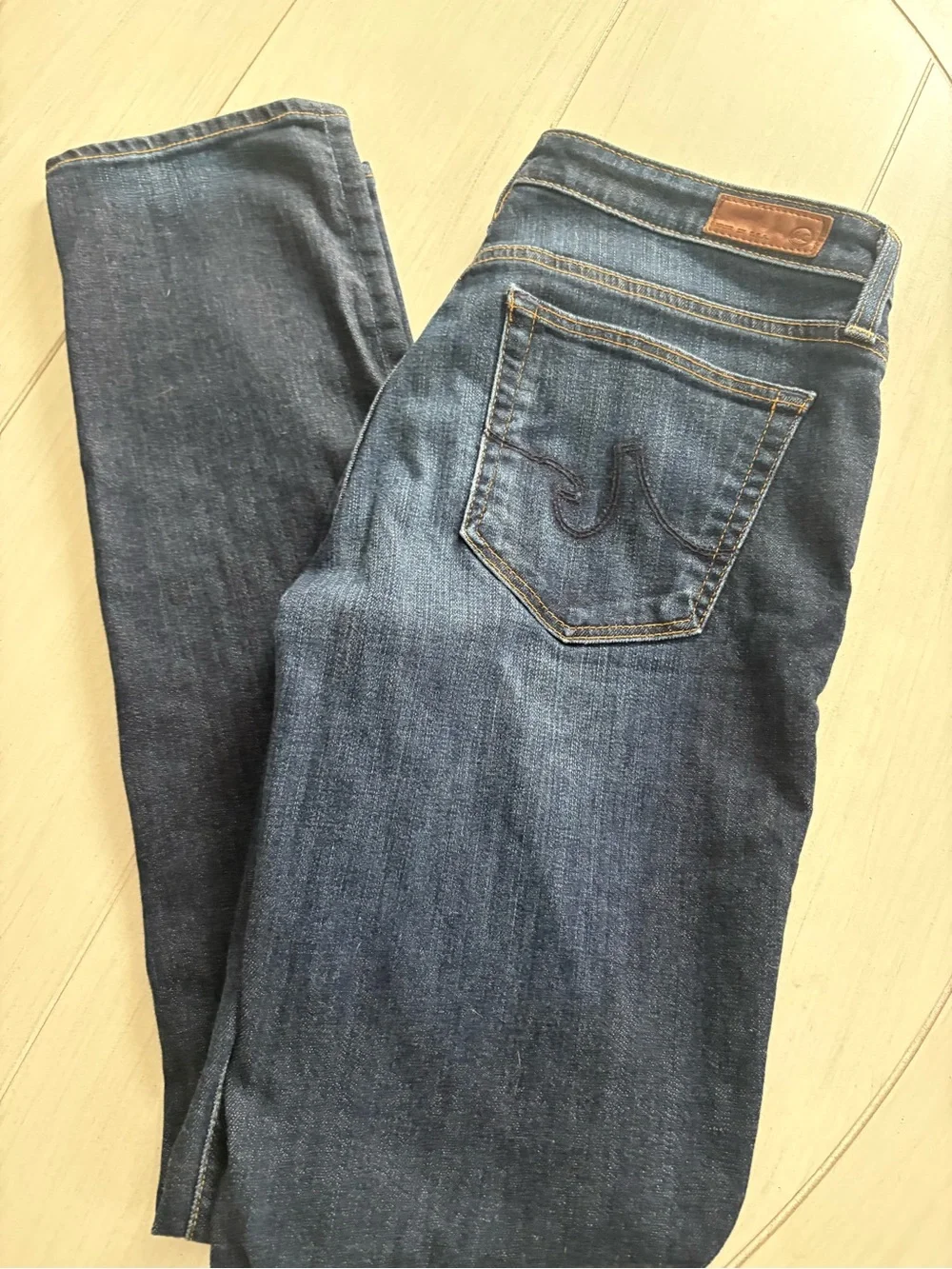 Ag Adriano Goldschmied Women’s Dark Blue Skinny Jeans
